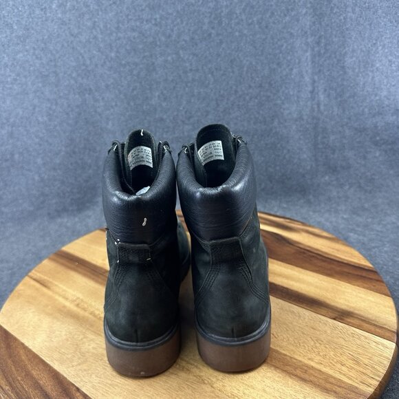 Timberland Jayne 6” Waterproof Boots Women’s Size 8.5 Green Nubuck Leather A1TH8 - Picture 7 of 11